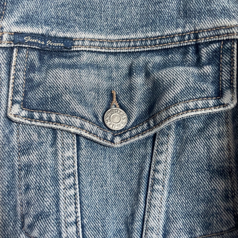 Custom Vintage Guns & Roses Jean Jacket - Picture 5 of 5